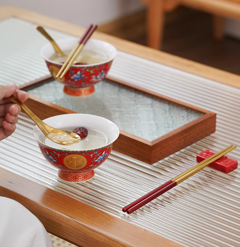XILECORA TIPE 2 Mangkok Teapai Shuangxi isi 2 Set