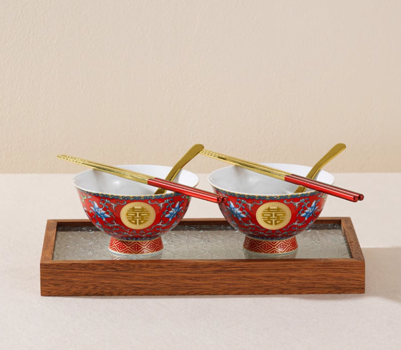 XILECORA TIPE 2 Mangkok Teapai Shuangxi isi 2 Set
