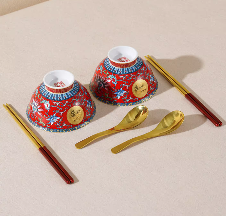 XILECORA TIPE 2 Mangkok Teapai Shuangxi isi 2 Set