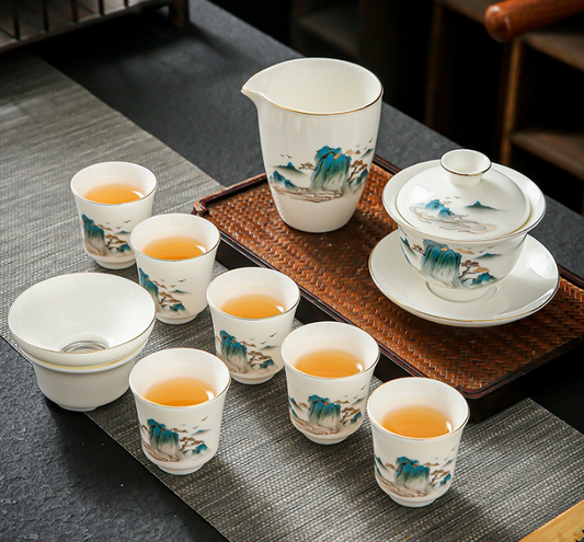 Chinese PREMIUM Teaset Hampers Souvenir ORIGINAL HERITAGE