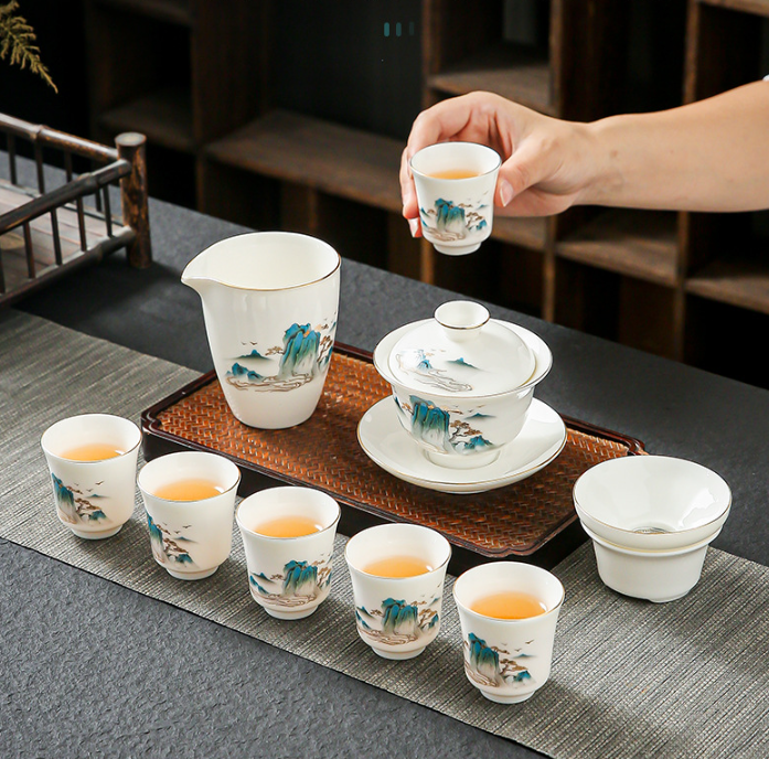 Chinese PREMIUM Teaset Hampers Souvenir RED HERITAGE