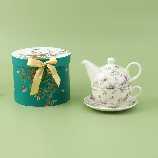 LECORA English Teapot + Teacup Set *DANIELLA*