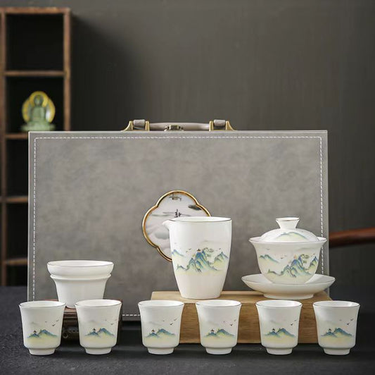 Chinese PREMIUM Teaset Hampers Souvenir ORIGINAL SERENITY